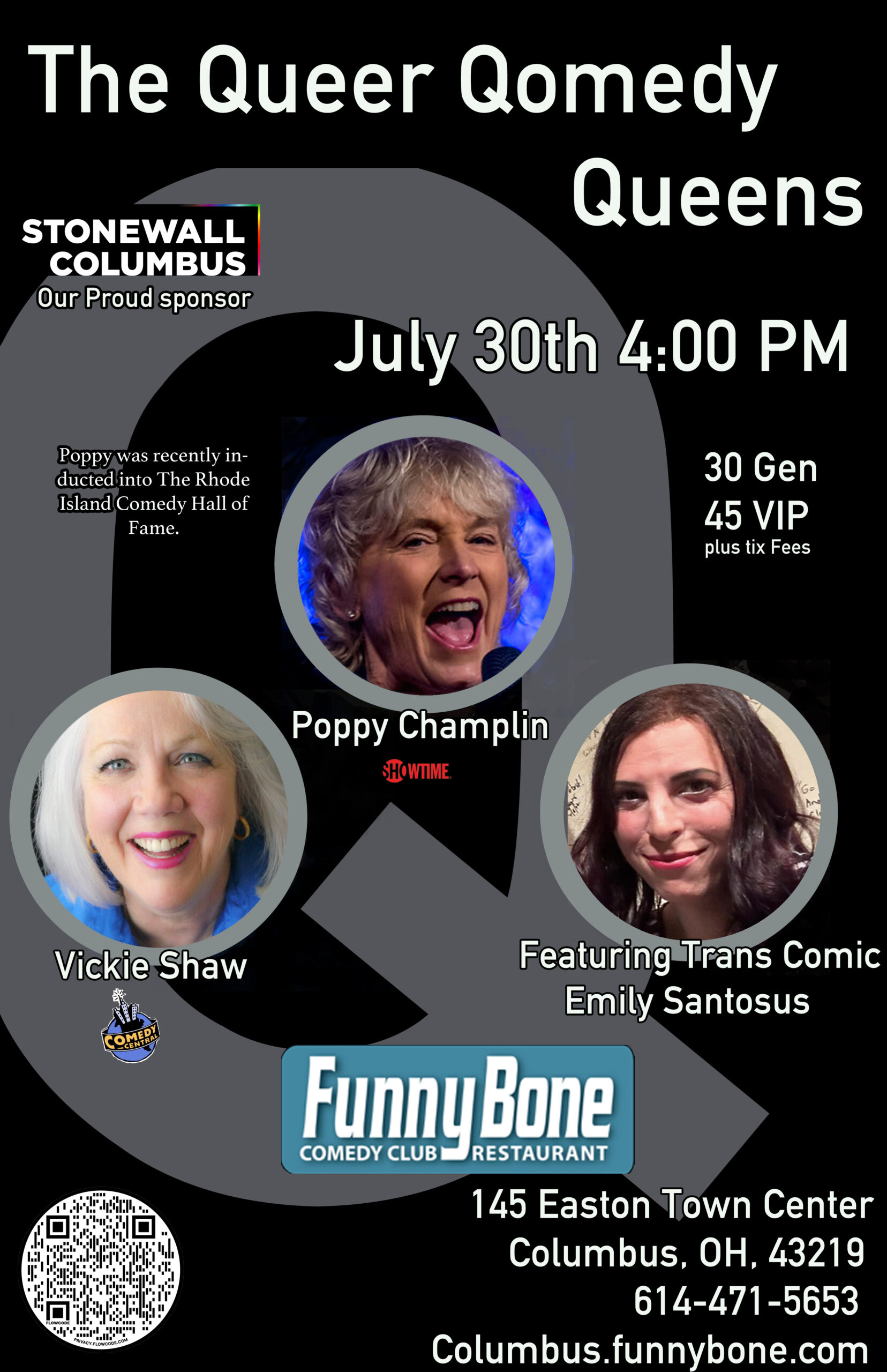 The Queer Qomedy Queens at the Funny Bone! Stonewall Columbus