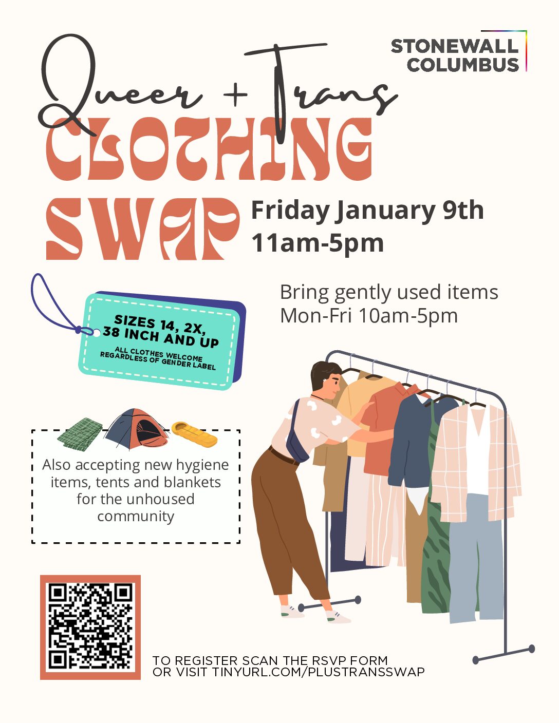 Queer + Trans Clothing Swap