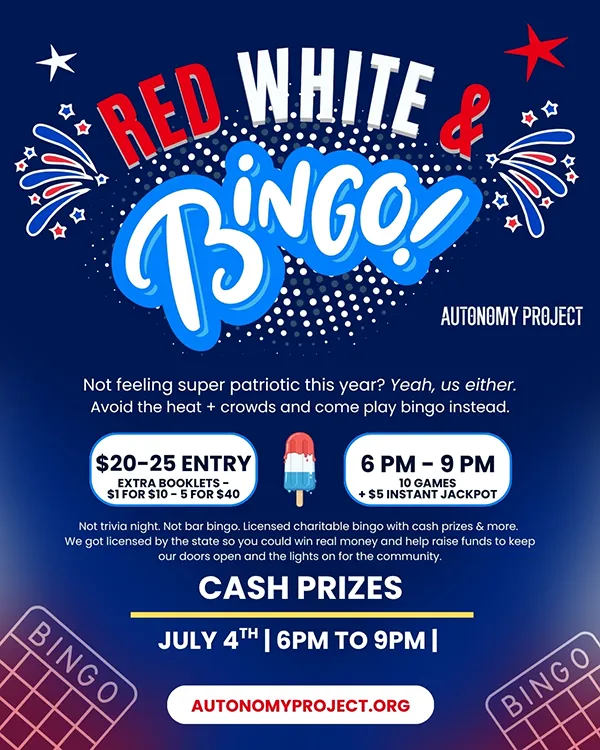 Red White & Bingo! Poster