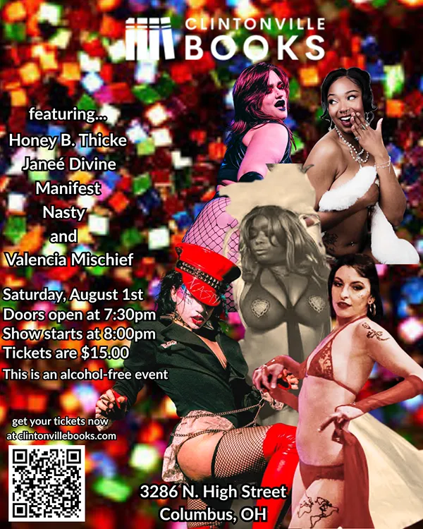 Clintonville Books Plot Twist Burlesque Revue