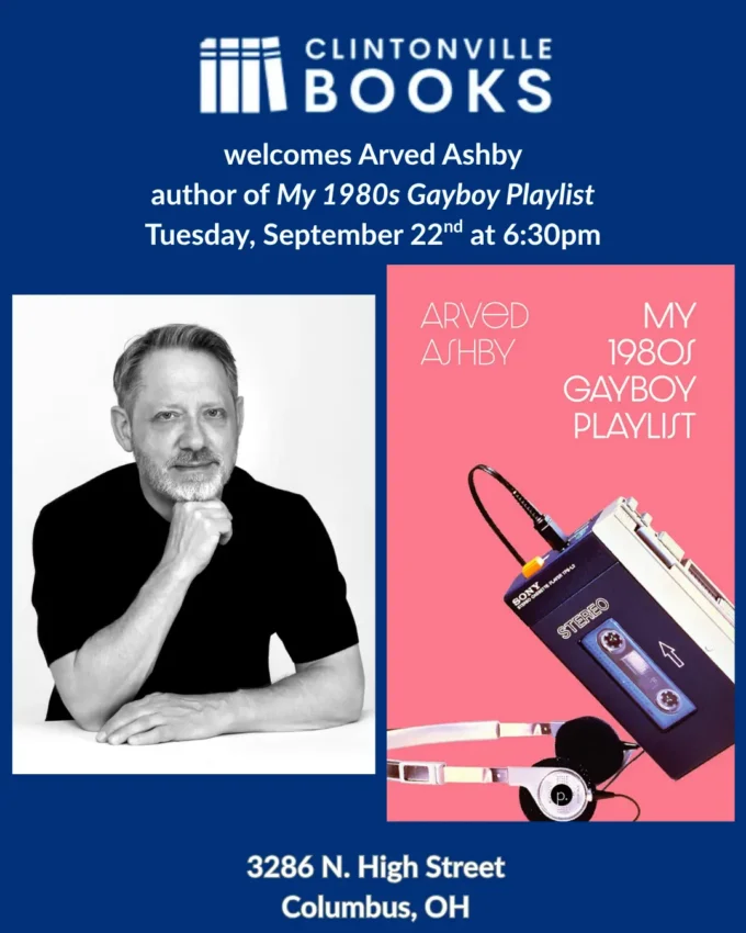 Clintonville Books welcomes Arved Ashby