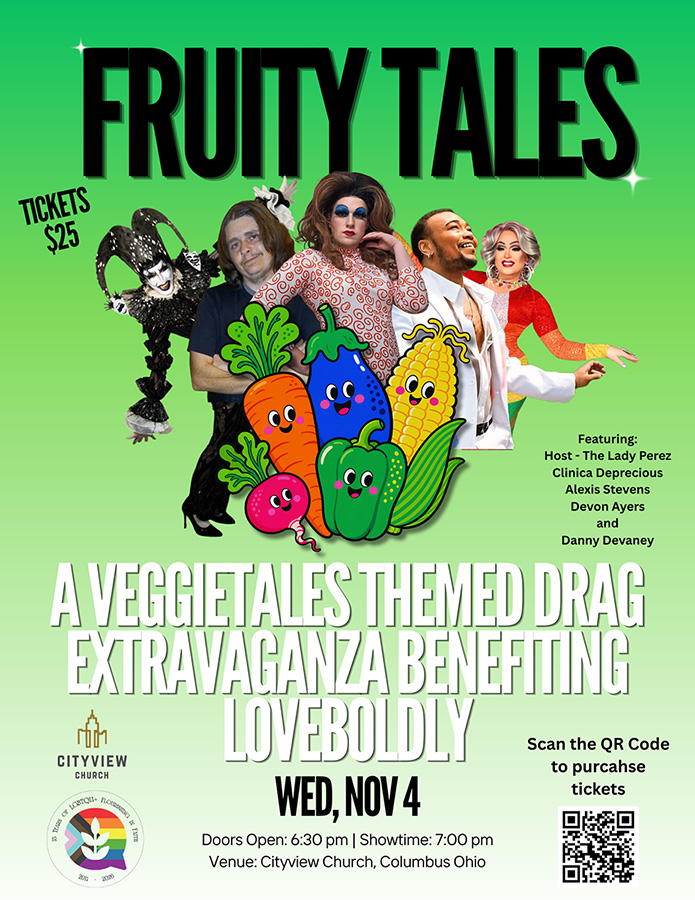 Love Boldly Veggietales-Themed Extravaganza Poster