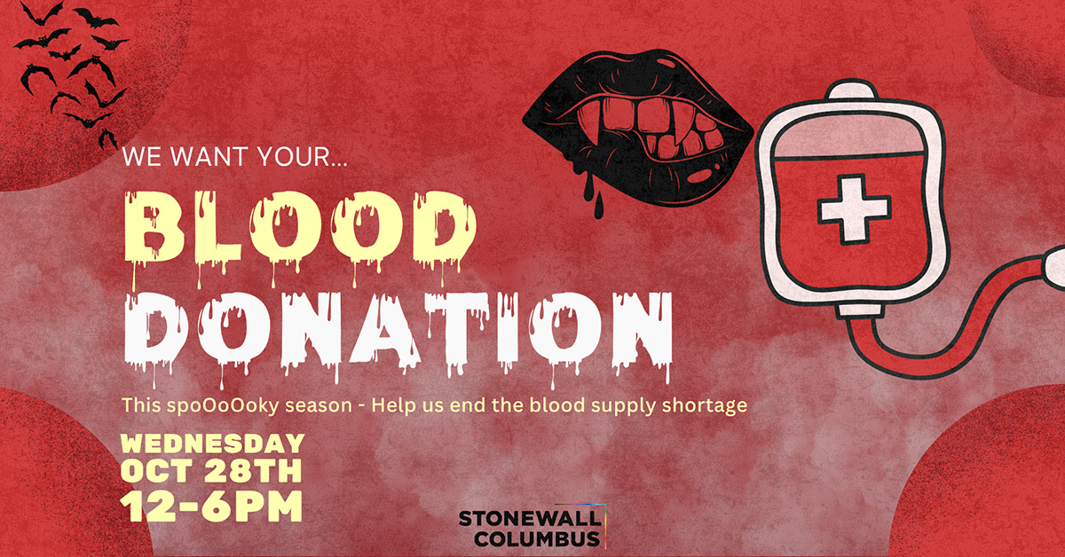 Stonewall Blood Dontaion Drive October 2026 Poster